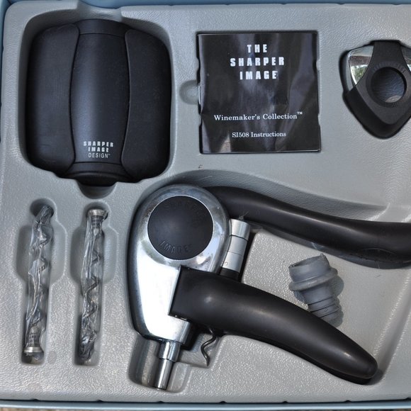 7 piece winemakers collection corkscrew aerator	Sharper Image Design (21) - Picture 3 of 3